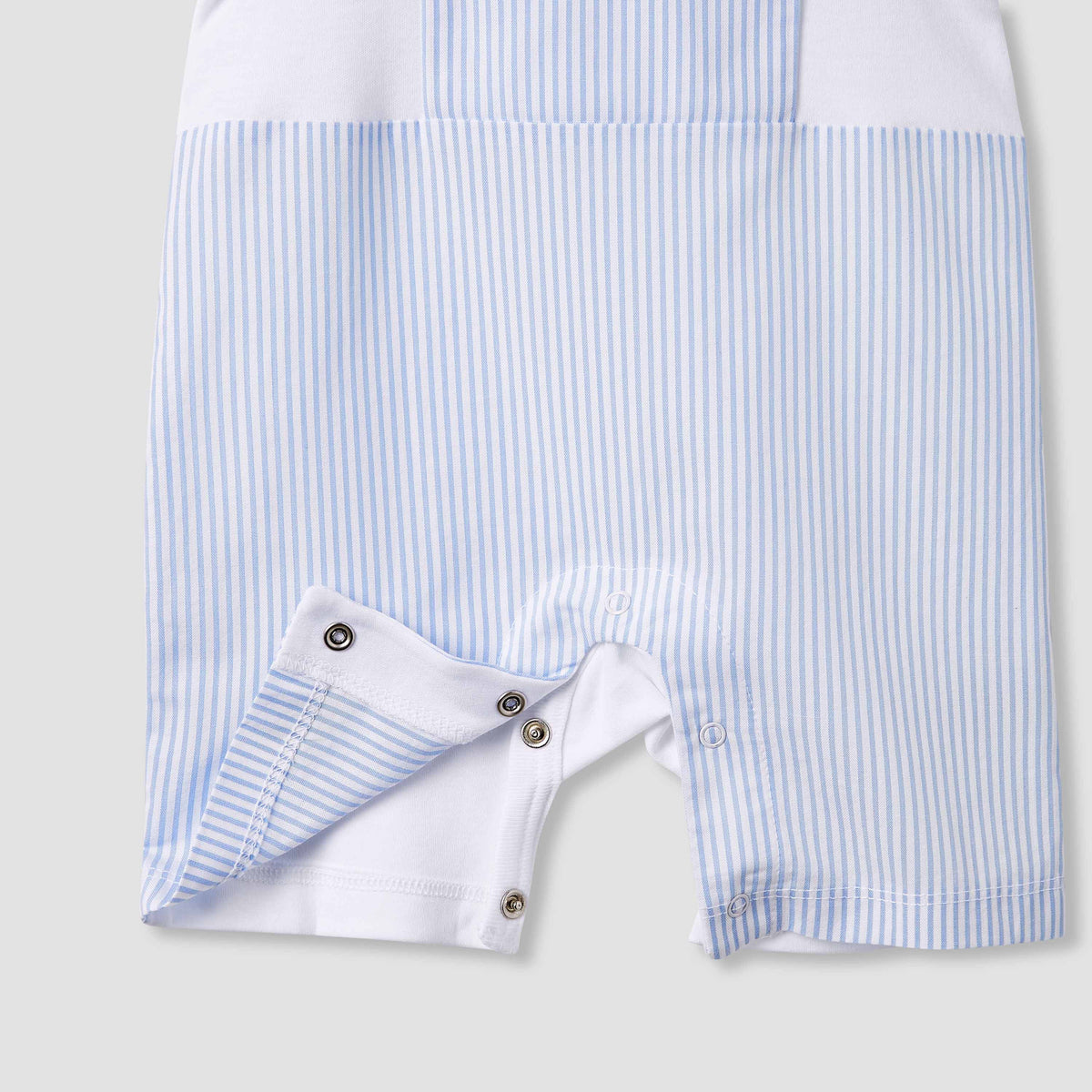 Giggles Striped Romper