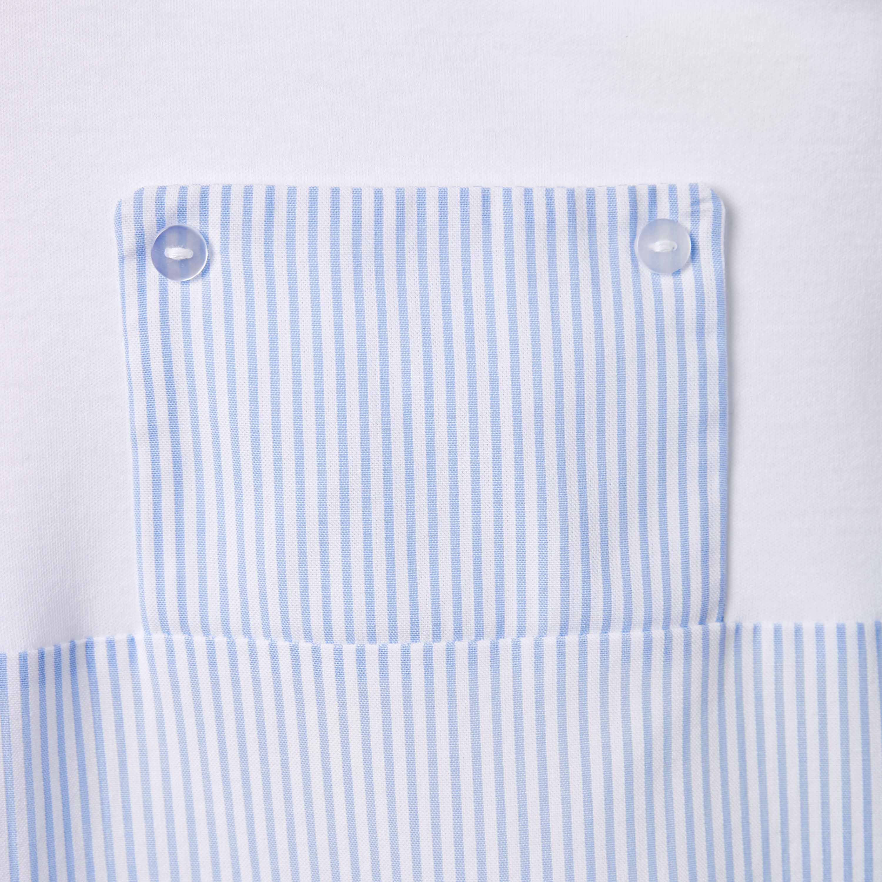 Giggles Striped Romper
