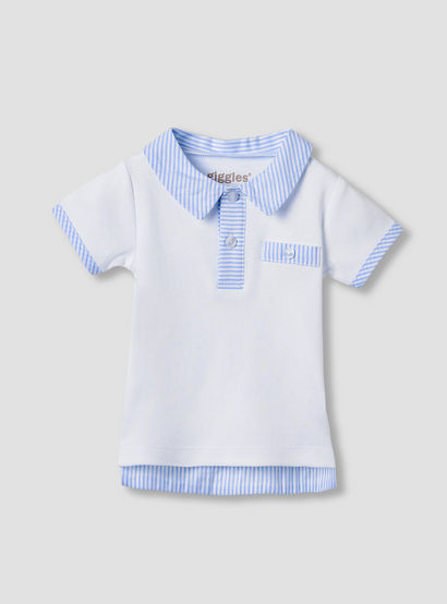 Giggles Striped T-shirt and Shorts Set-baby-boys-clothing-nightwear-pyjamasets-image-2