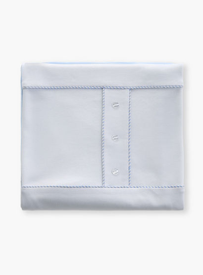 Giggles Bicycle Print Receiving Blanket with Button Detail-baby-nursery-blanketsandswaddles-receivingblankets-image-3