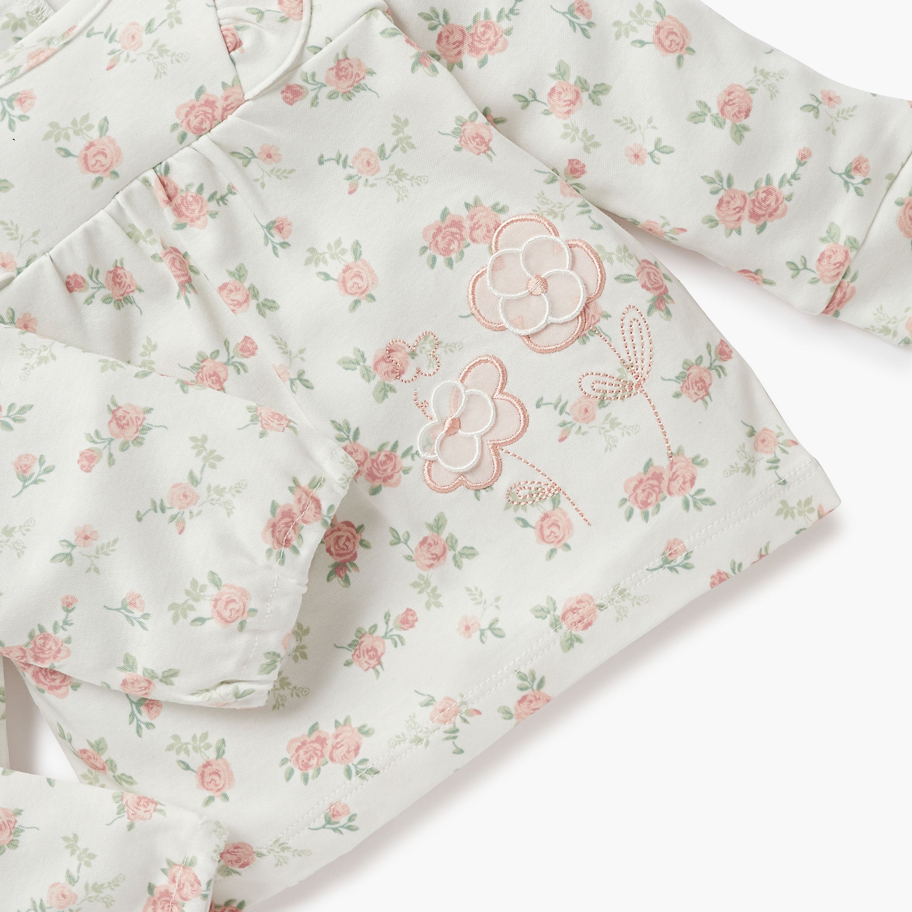 Giggles Floral Print T-shirt and Pyjama Set