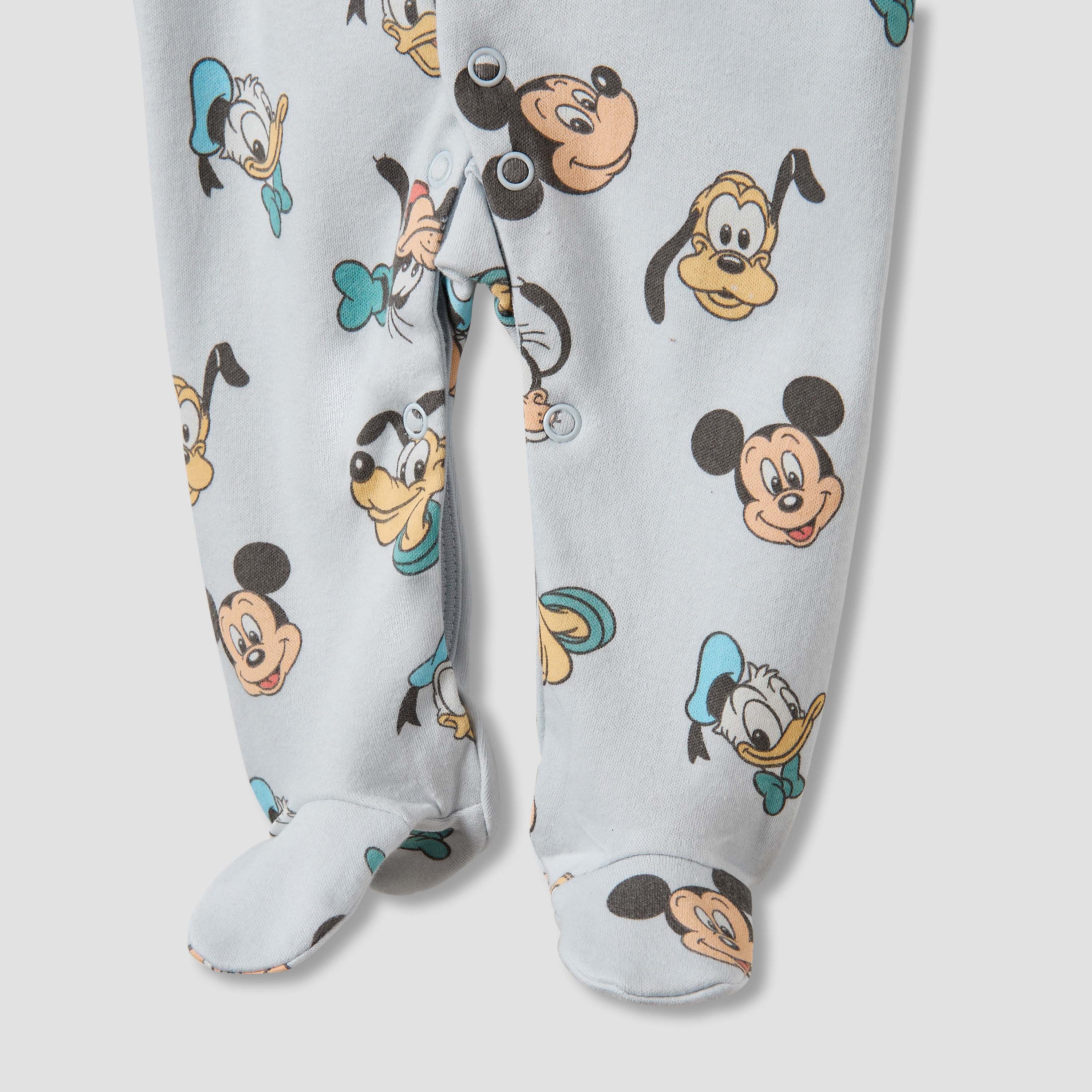 Disney Mickey Mouse and Friends Print Sleepsuit - Set of 2