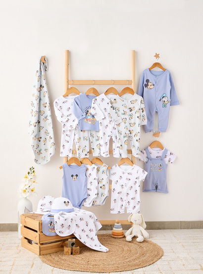 Disney Mickey Mouse and Friends Print Sleepsuit - Set of 2-baby-boys-clothing-nightwear-sleepsuits-image-6