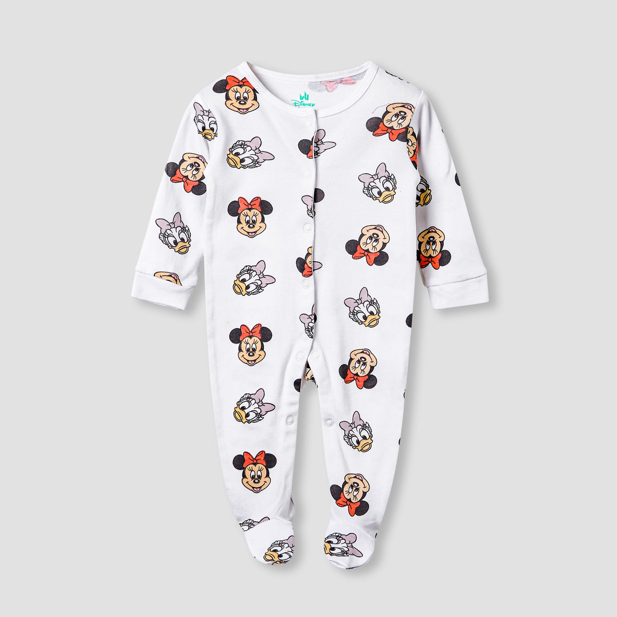 Disney Minnie Mouse and Daisy Duck Print Sleepsuit - Set of 2