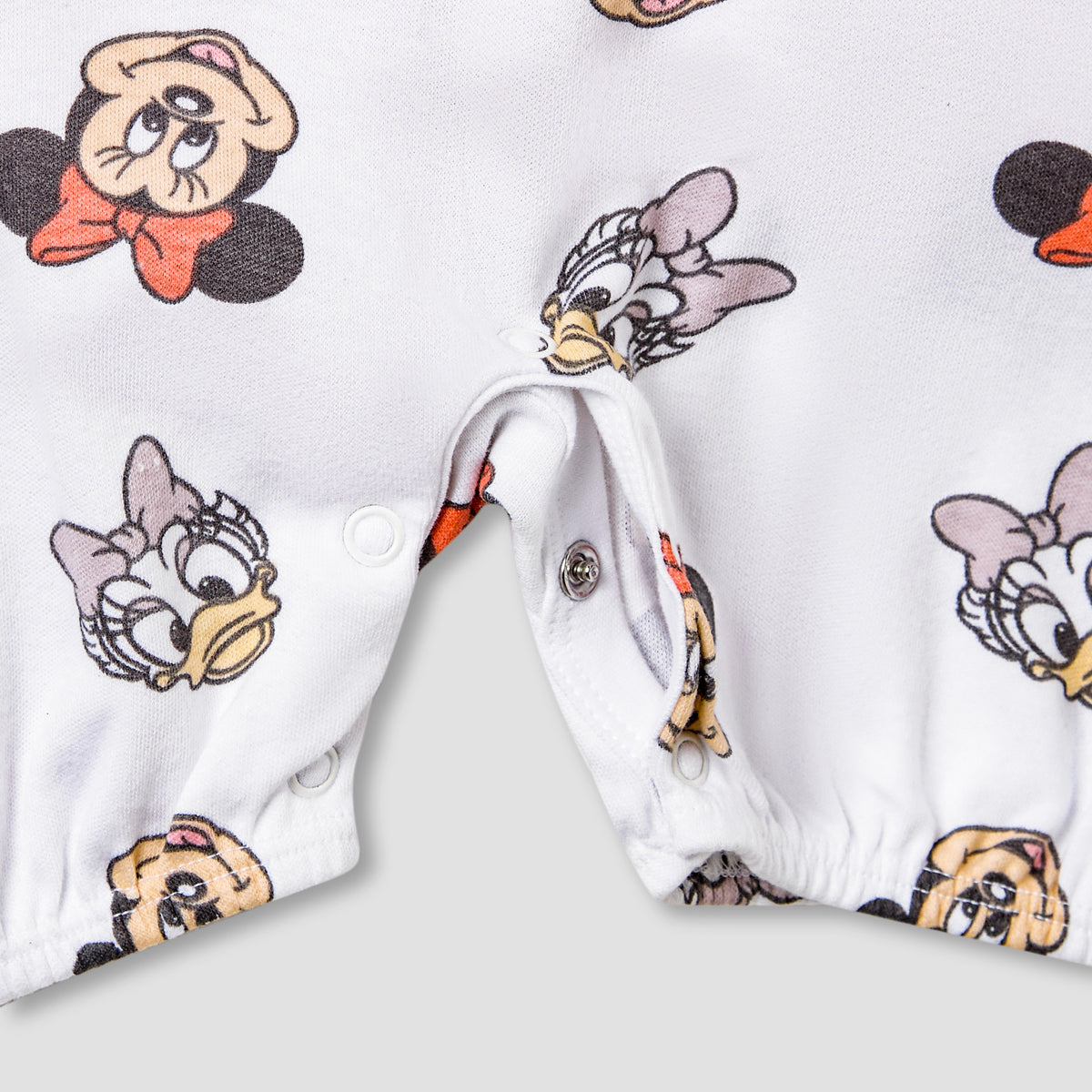 Disney Minnie Mouse and Daisy Duck Print Dungaree and T-shirt Set