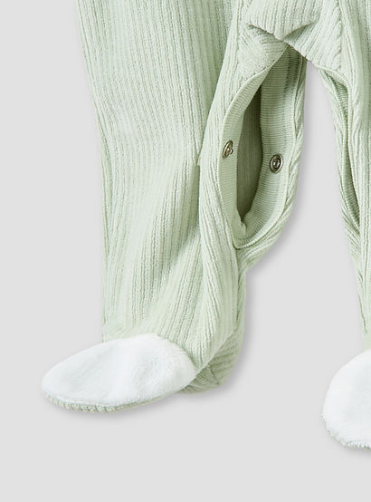 Juniors Sleepsuit with Ribbed Cap - Long Sleeves-baby-girls-clothing-nightwear-sleepsuits-image-5