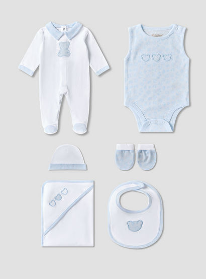 Set of 6 Giggles Clothing Gift Set with Embroidery-baby-boys-clothing-setsandcoords-image-2