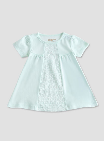 Giggles 4-Piece Girls Gift Set - Cotton - Sleepsuit, Bodysuit, Dress - Lace Detail-baby-girls-clothing-setsandcoords-image-5