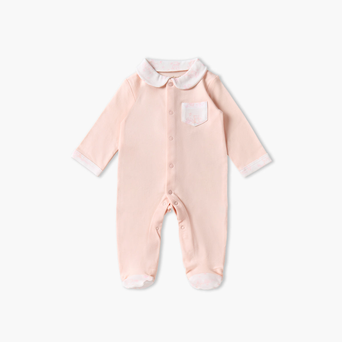 Set of 6 Giggles Clothing Gift Set with Bear Print