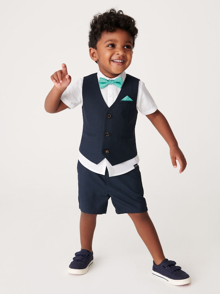 Baker by Ted Baker Shirt Waistcoat and Shorts Set