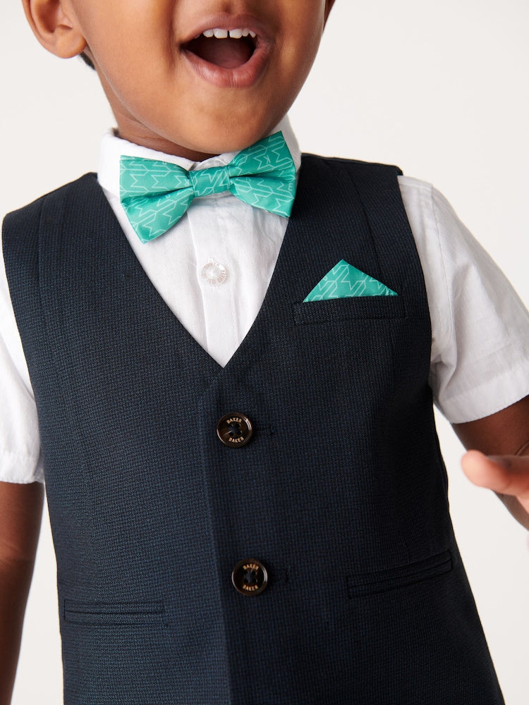 Baker by Ted Baker Shirt Waistcoat and Shorts Set