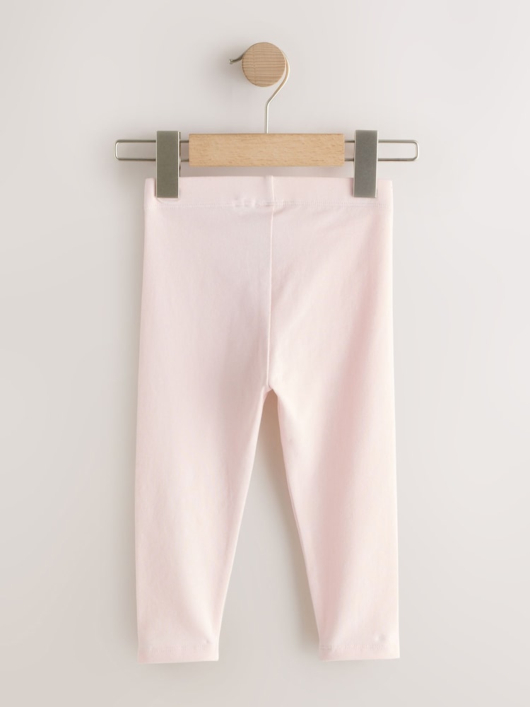 Pink Ballerina Embellished Leggings (3mths-7yrs)