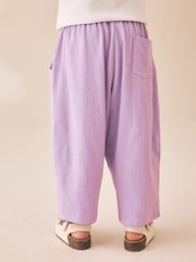 Purple Barrel Leg Trousers (3mths-7yrs)