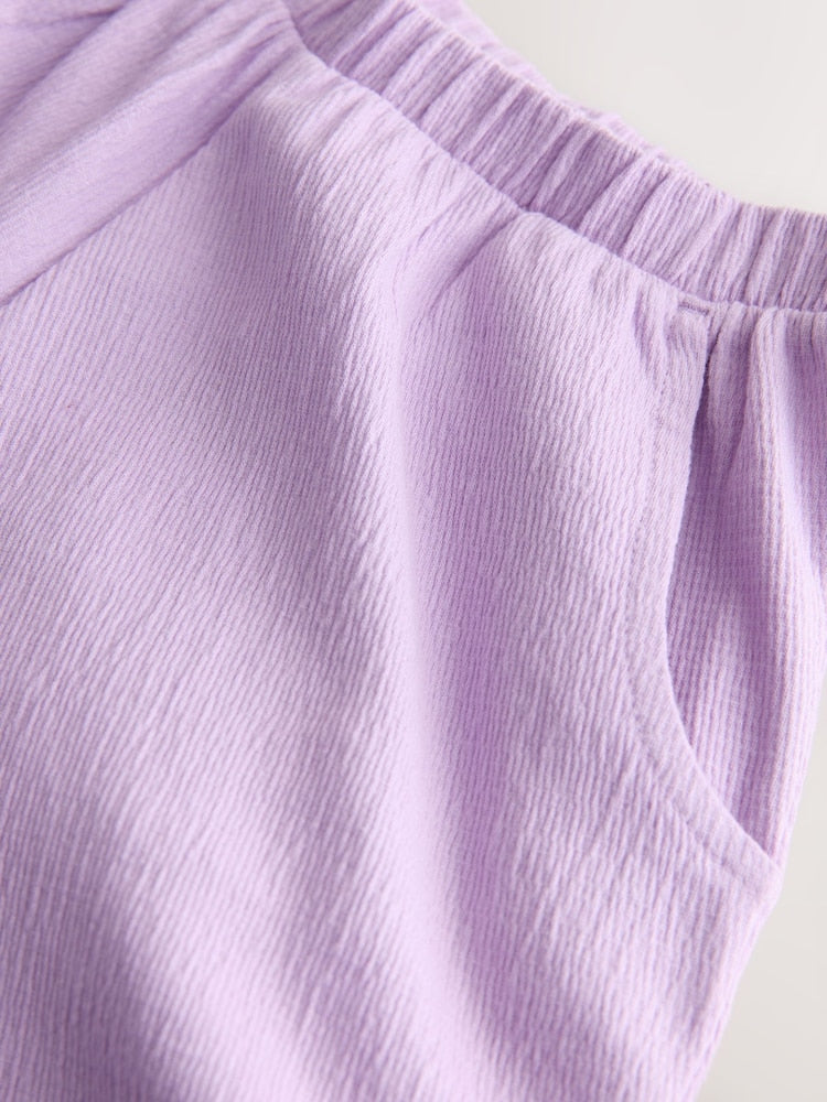 Purple Barrel Leg Trousers (3mths-7yrs)