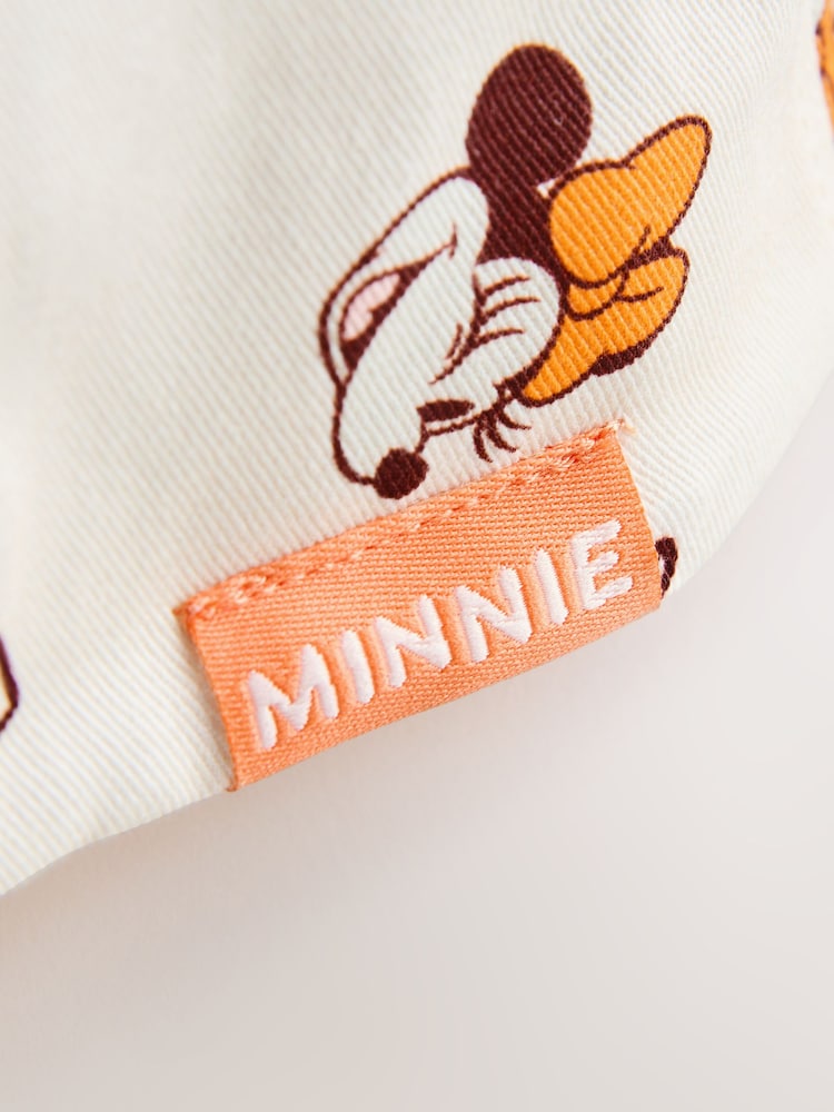 Cream Minnie Mouse Cap (1-10yrs)