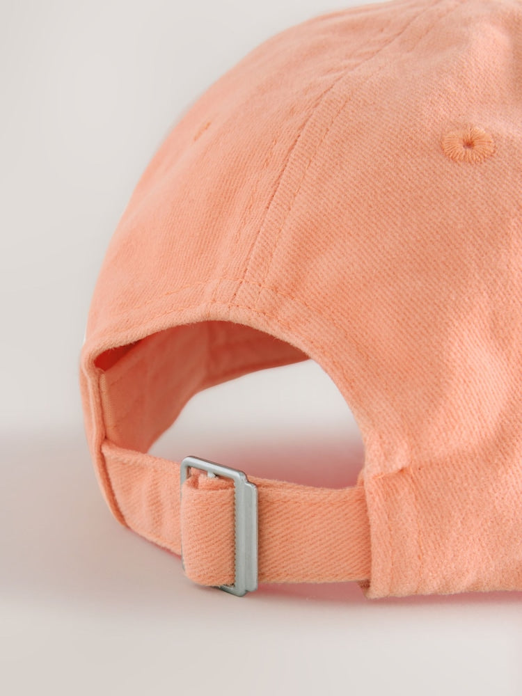 Peach Pink Baseball Cap (1-16yrs)