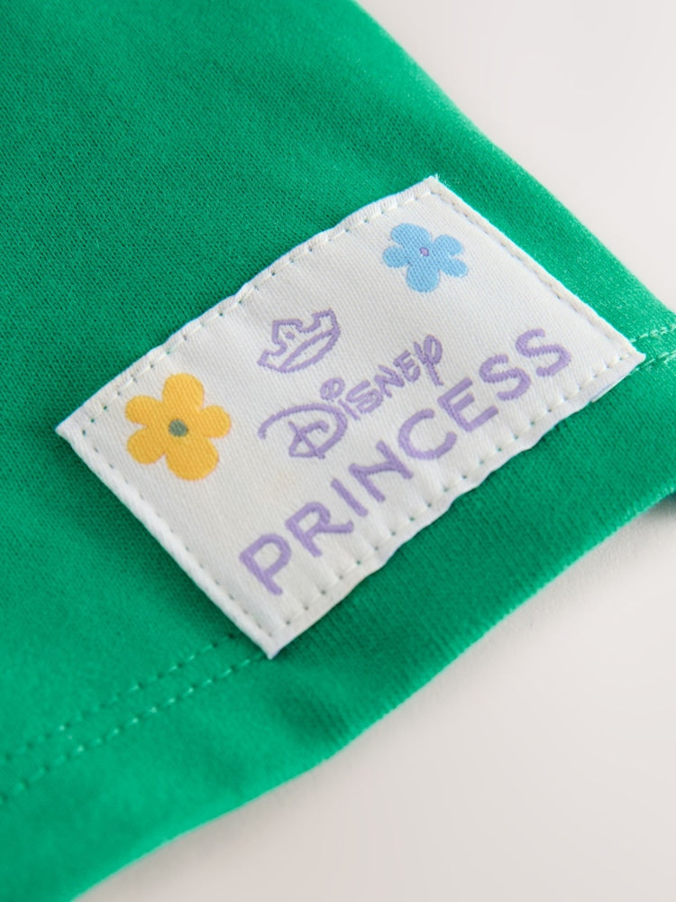 Green Disney Princess Shorts Set (3mths-7yrs)