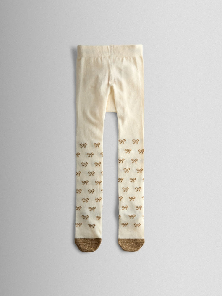 JoJo Maman Bébé Pink 2-Pack Glitter Cotton Rich Tights - Size Up To 6 Months (50 - 68cm)