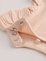Pink Baby Short Sleeve Peplum T-Shirts 4 Pack (0mths-2yrs) - Size 50cm (First Size)