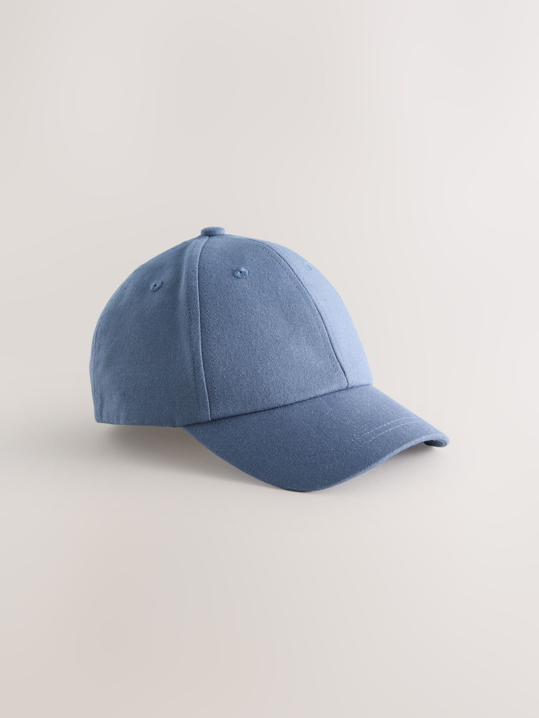 Air Force Blue Canvas Cotton Cap 1-16 Years (3mths-16yrs) - Size 3-9 Months (62-74cm) - Default 1