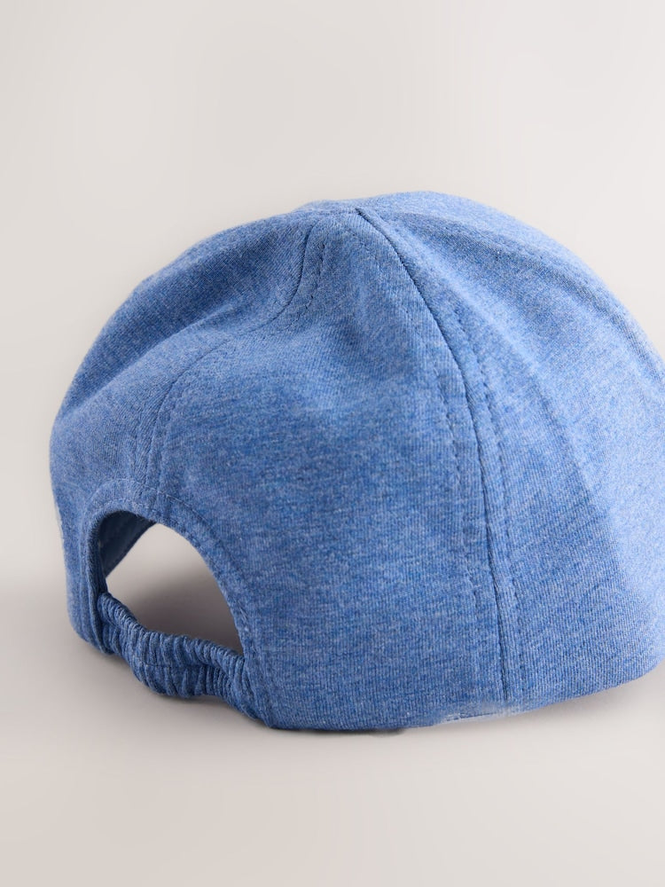 Pale Blue Jersey Marl Cap (3mths-13yrs)