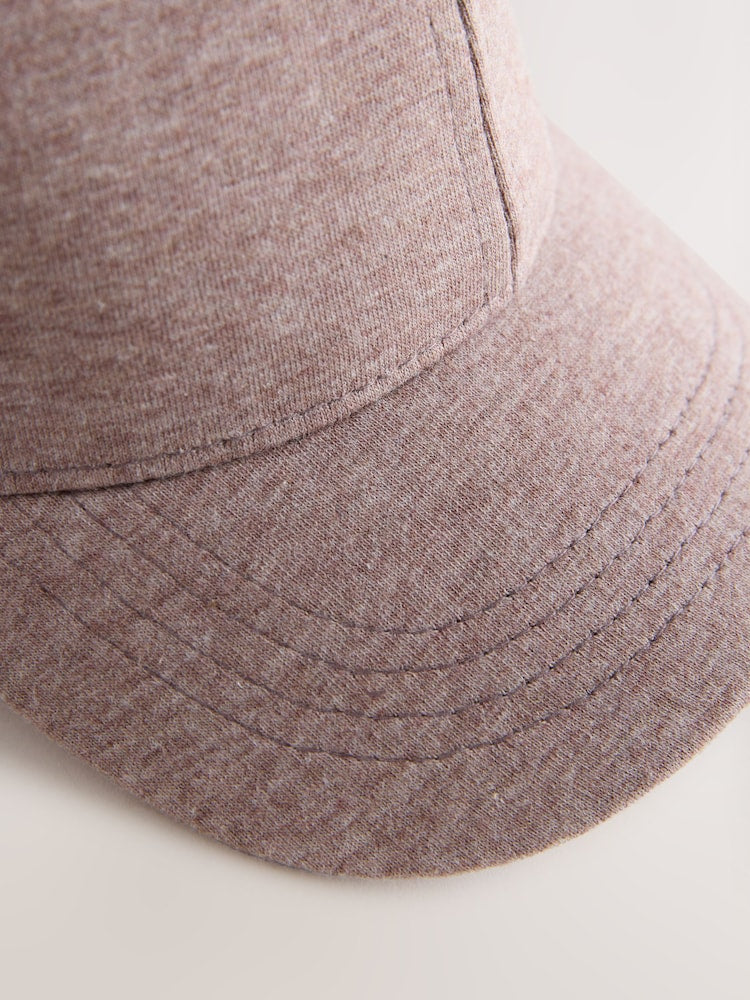 Chocolate Brown Jersey Marl Cap (3mths-13yrs)