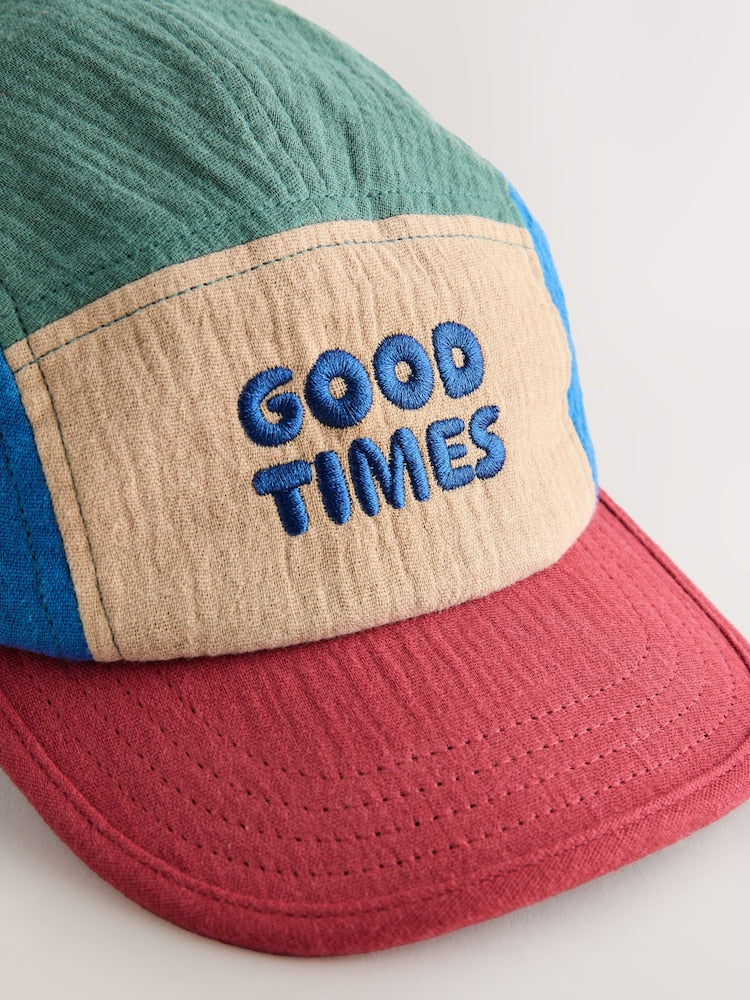 Multi Primary 5 Panel Cap (3mths-10yrs)