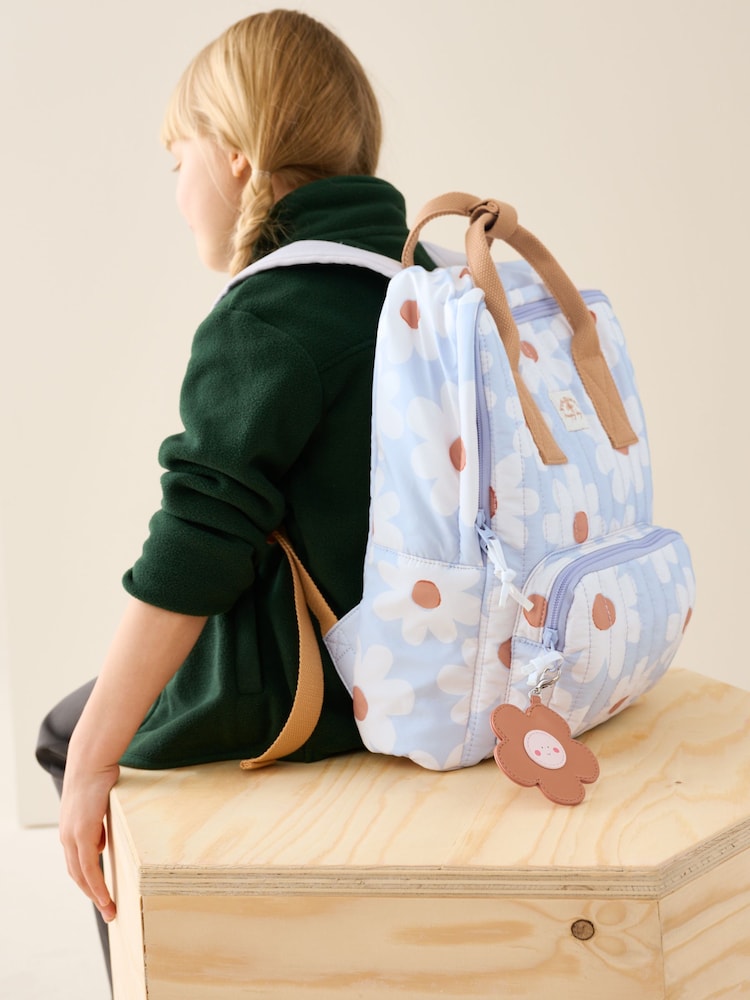 Blue Daisy Backpack