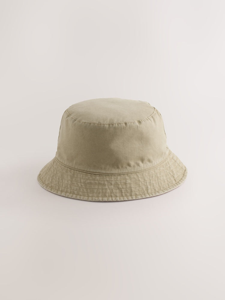 Blue/Neutral Reversible Bucket Hats 2 Pack