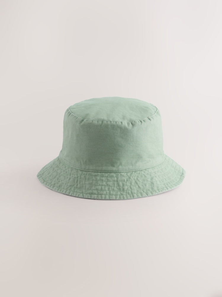 Blue/Neutral Reversible Bucket Hats 2 Pack