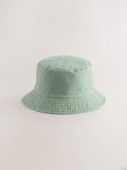 Blue/Neutral Reversible Bucket Hats 2 Pack - Size S-M