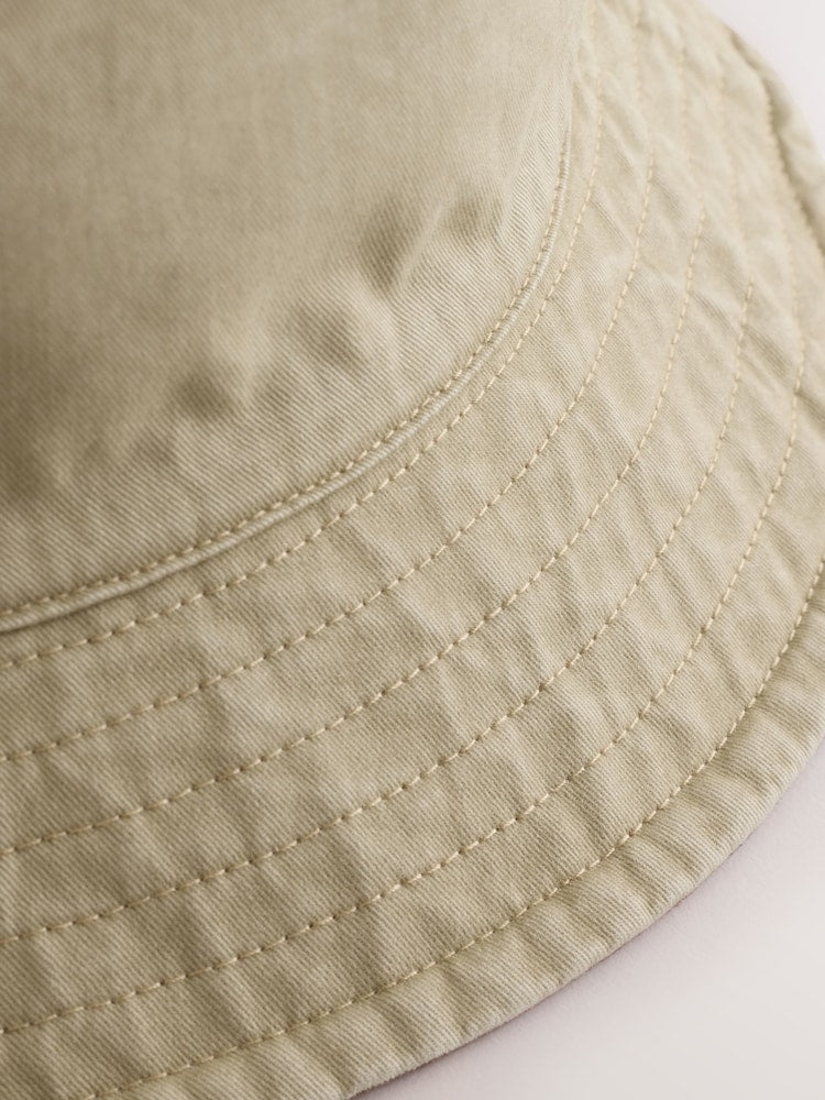 Blue/Neutral Reversible Bucket Hats 2 Pack