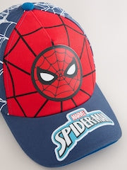 Red/Blue Spider Man Marvel Cap (1-13yrs) - Size 1-2 Years (80-92cm)