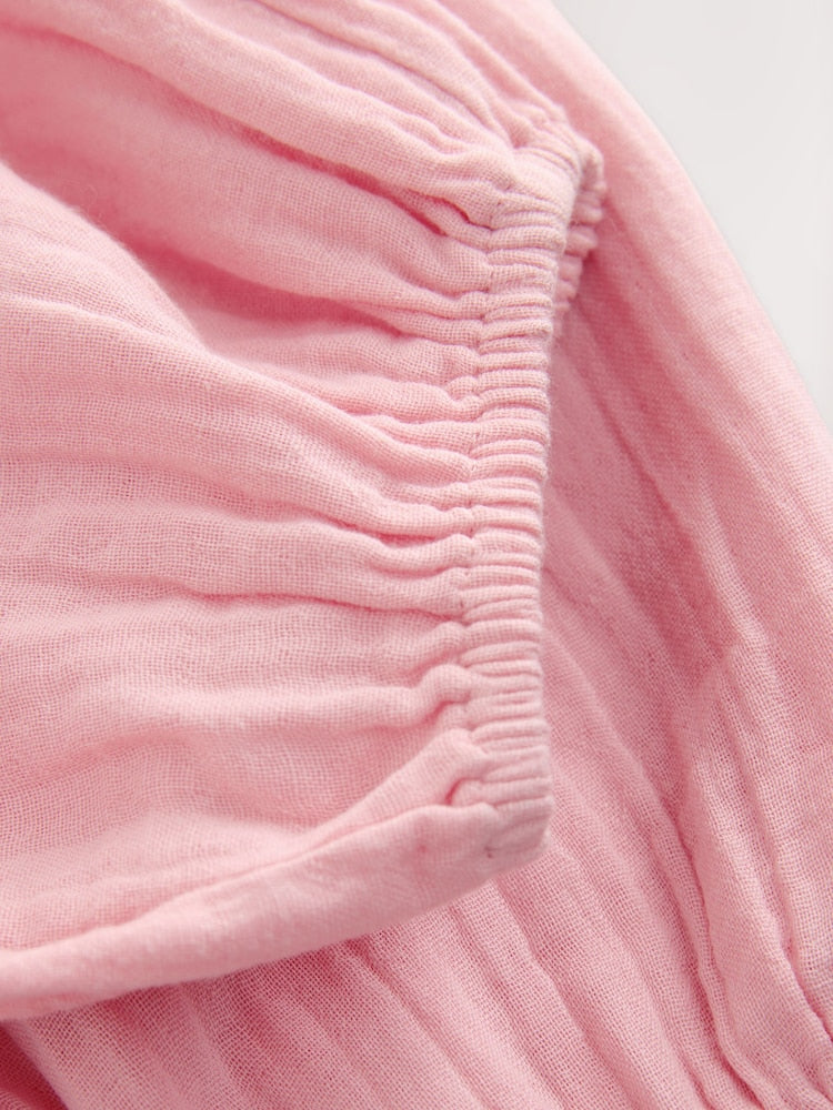 Light Pink Pull On Trousers (3mths-7yrs)