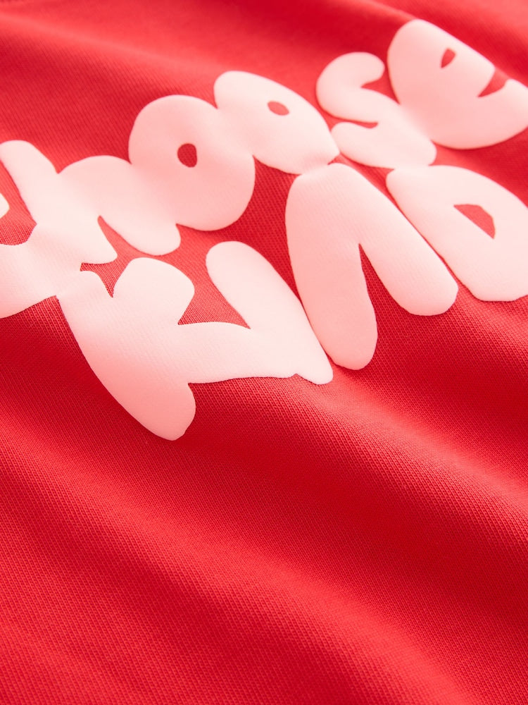 Red Short Sleeve T-Shirt (3mths-7yrs)