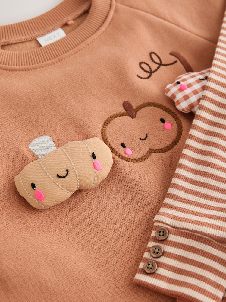 Orange Little Pumpkin Sweatshirt and Legging Set (3mths-7yrs)