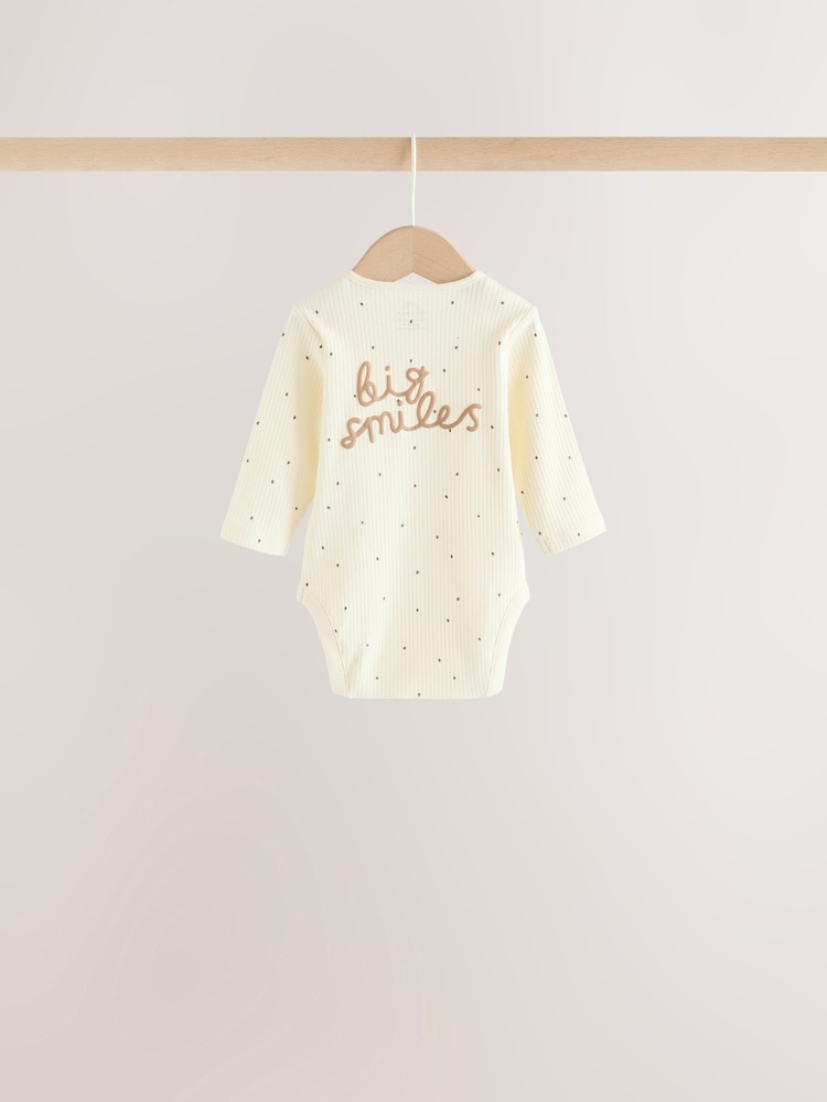 Neutral Milk Club Long Sleeve Baby Bodysuits 3 Pack