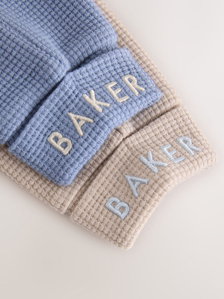 Baker by Ted Baker Blue Textured Long Sleeve Sweat Top and Joggers 4 Piece Set