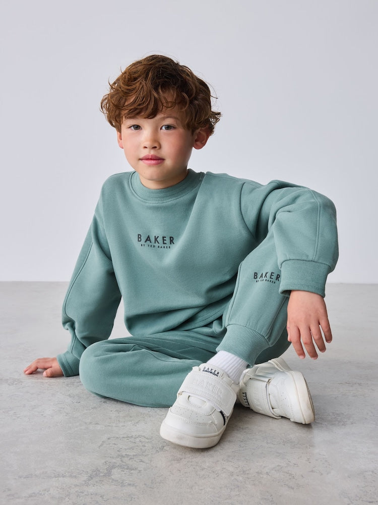 Baker by Ted Baker Mid Green Sweatshirt and Joggers Set