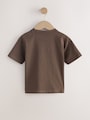 Brown Bunny Short Sleeve Easter Graphic T-Shirt (3mths-7yrs) - Size 3-6 Months (62-68cm)