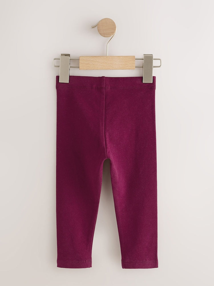 Burgundy Red Leggings (3mths-7yrs)
