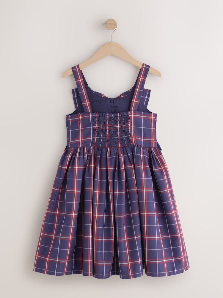 Blue/Red Check Bow Front Occasion
