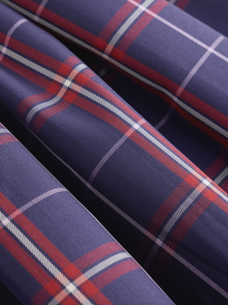 Blue/Red Check Bow Front Occasion