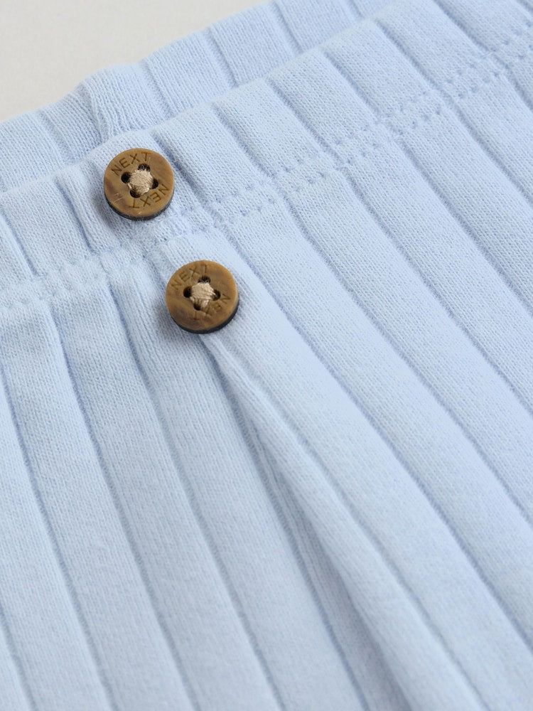 Blue Hello World Top and Leggings Baby Set (0-18mths)