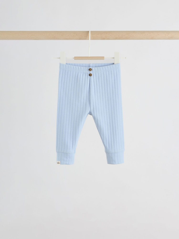 Blue Hello World Top and Leggings Baby Set (0-18mths)