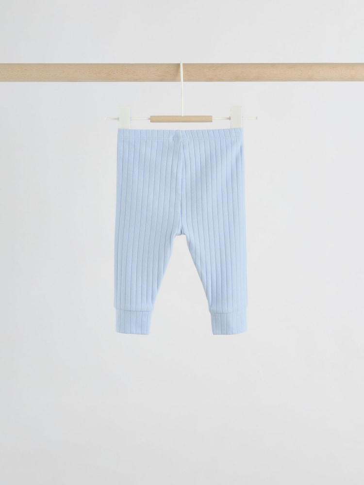 Blue Hello World Top and Leggings Baby Set (0-18mths)