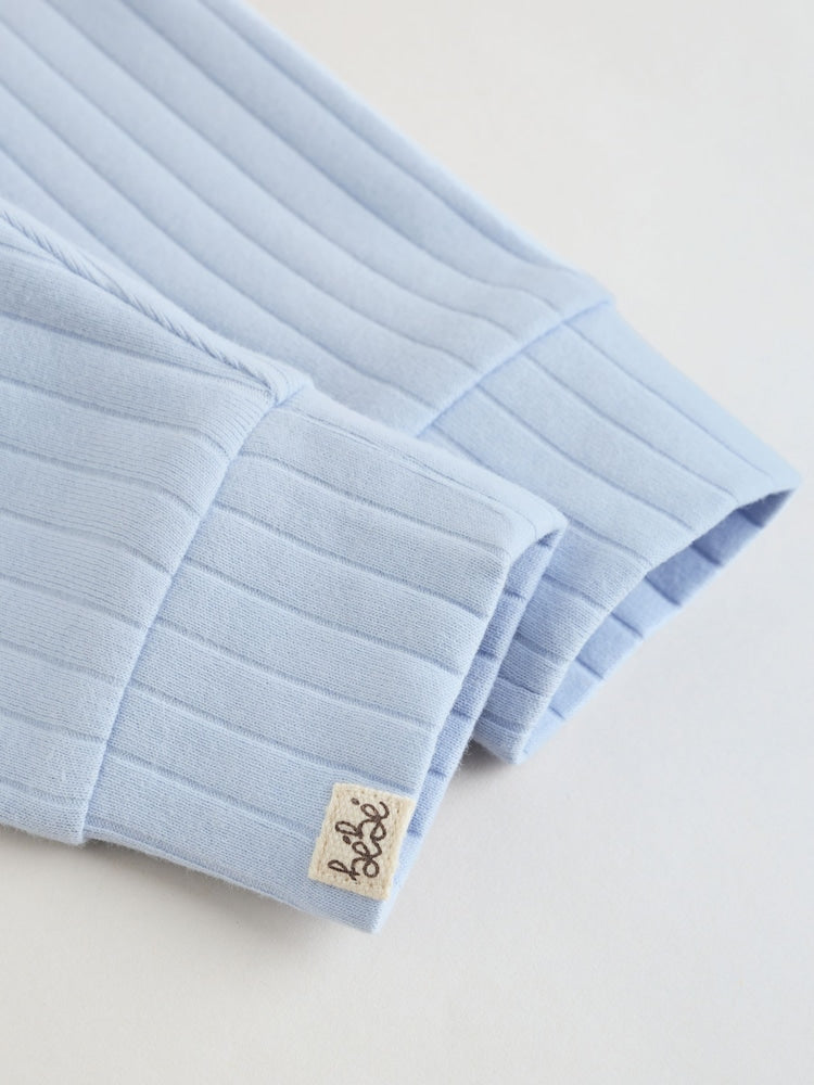 Blue Hello World Top and Leggings Baby Set (0-18mths)