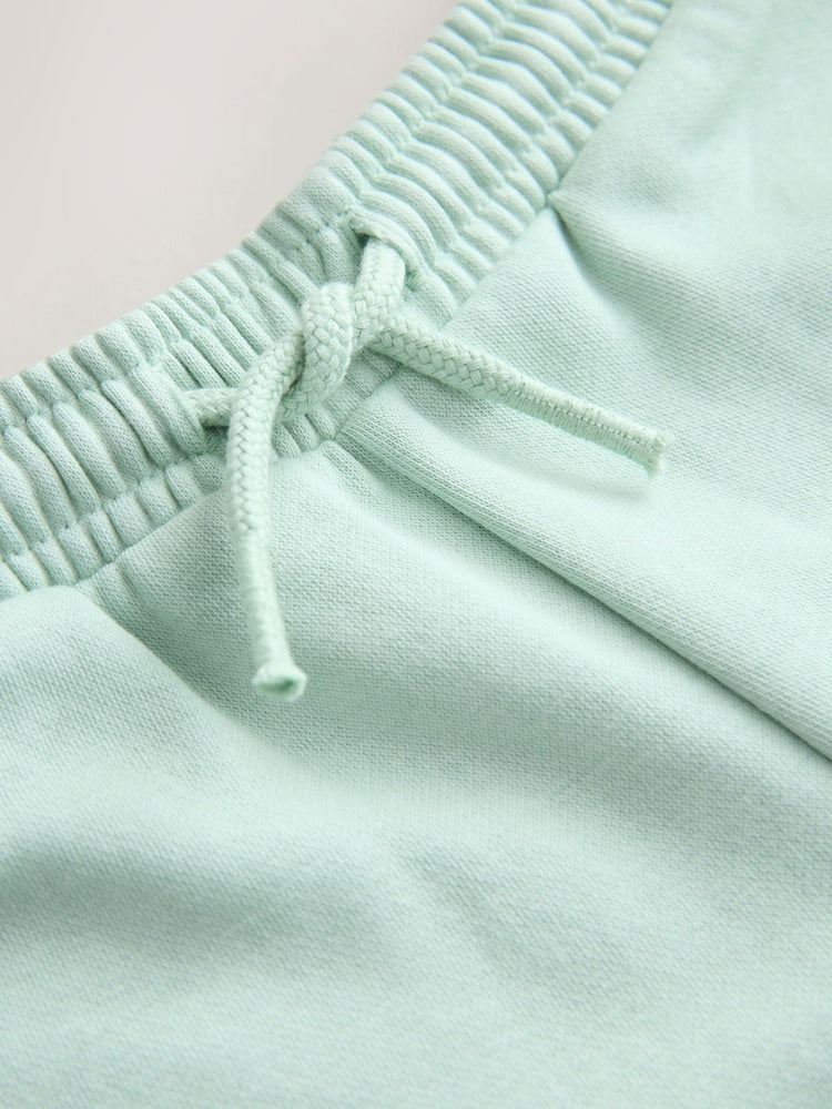 Sage Green Single Printed Crew Neck Sweat Top & Joggers Set (3mths-7yrs)