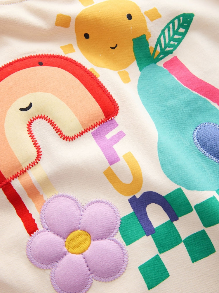 Rainbow T-Shirts 3 Pack (3mths-7yrs) - Size 3-6 Months (62-68cm)