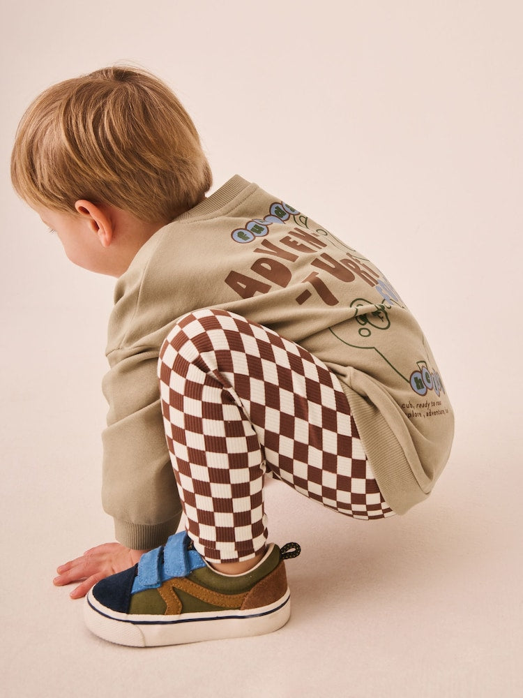 Neutral Sweatshirt and Leggings Set 2 Piece (3mths-7yrs)
